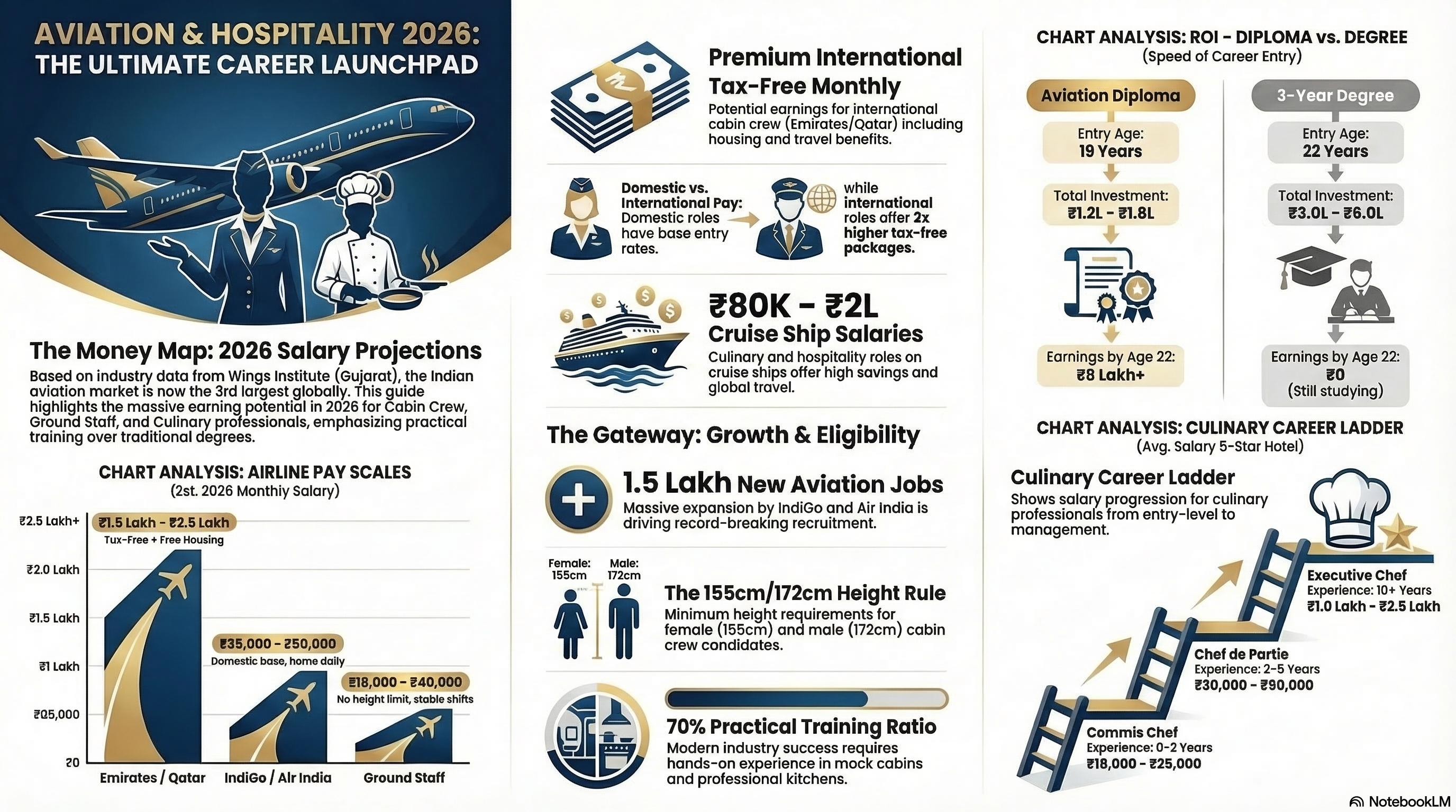 Best Culinary Arts Colleges in India 2026: Top Chef Schools, Courses & Admission Guide - Culinary career guide from Wings Institute Vadodara Gujarat